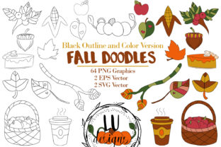Download Fall Doodles Clipart, Autumn Graphics - Autumn Collection