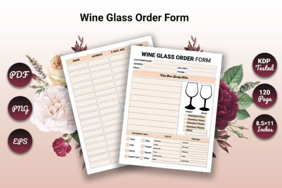 Download Wine Glass Order Form - Order form Collection