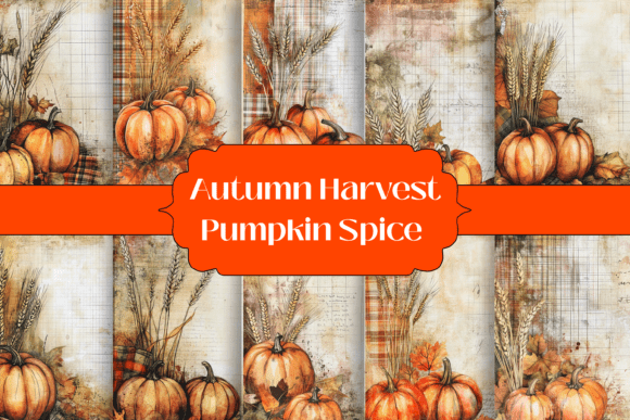 Download Autumn Harvest Pumpkin Spice - Autumn Collection