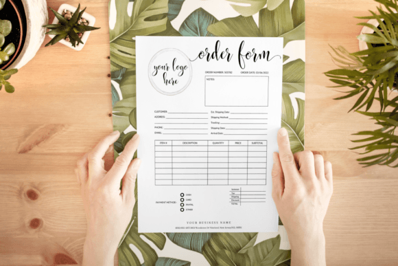 Download Editable Business Order Form Template - Order form Collection