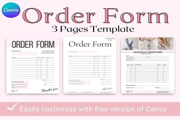 Download Order Form Templates - Order form Collection