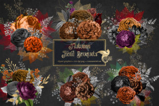 Download Autumn Floral Bouquets Clipart - Autumn Collection