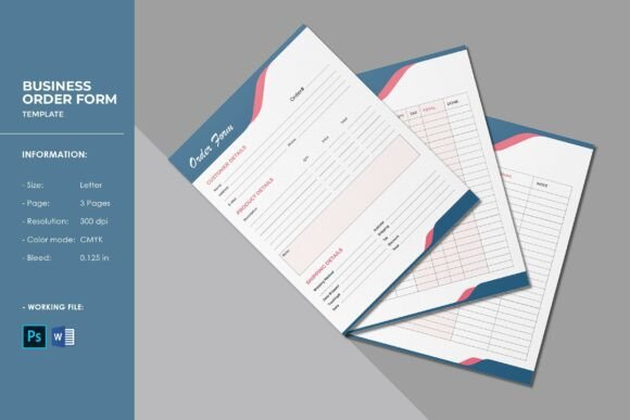 Download Business Order Form, Order Tracker - Order form Collection