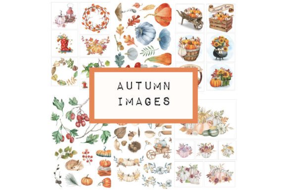 Download Autumn Images for All Paper Crafting - Autumn Collection