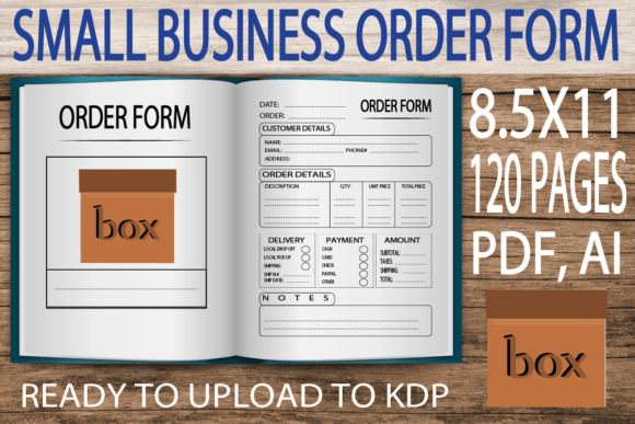 Download Small Business Order Form KDP Interior - Order form Collection