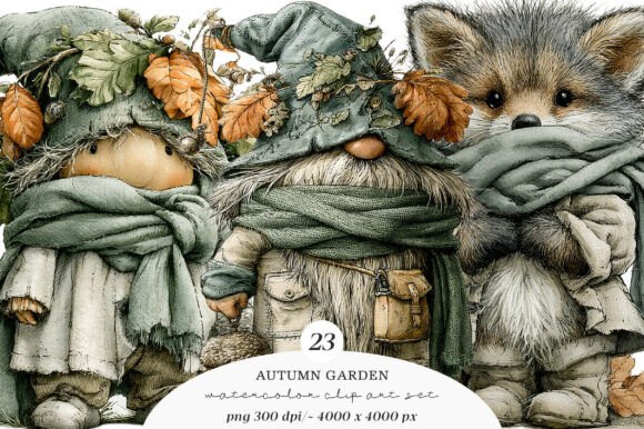 Download Whimsical Goose, Fall Goose, Autumn Clip - Autumn Collection