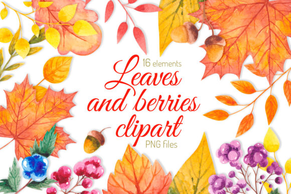 Download Fall Watercolor Clipart Autumn Graphics - Autumn Collection