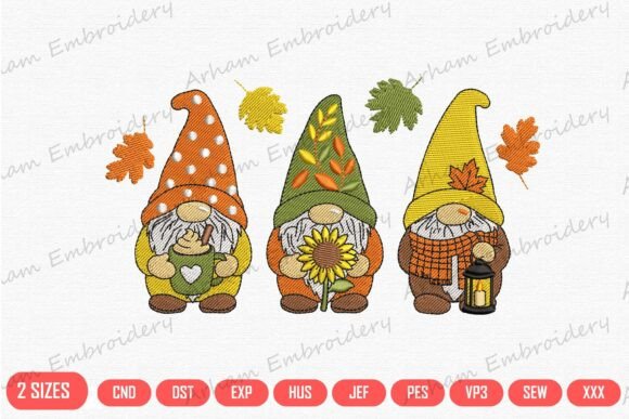 Download Autumn Gnome Trio - Autumn Collection
