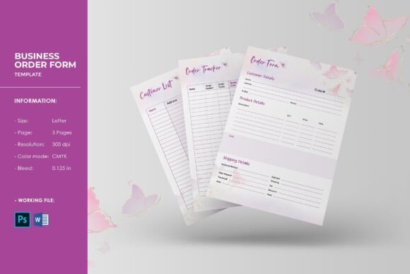 Download Business Order Form Template - Order form Collection