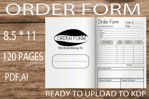 Download Order Form, Order and Customer Tracker - Order form Collection